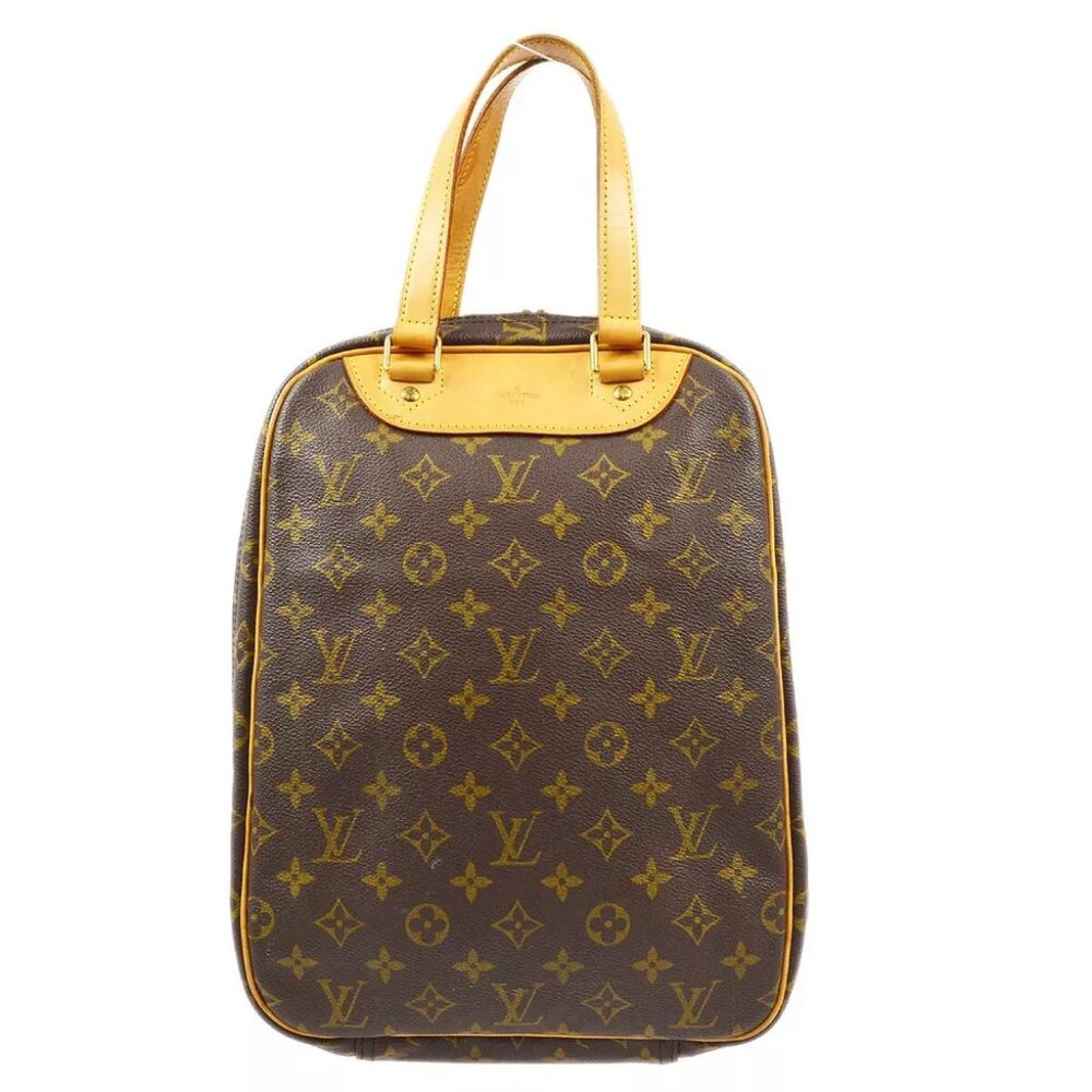 LOUIS VUITTON EXCURSION HAND SHOES BAG PURSE MONOGRAM